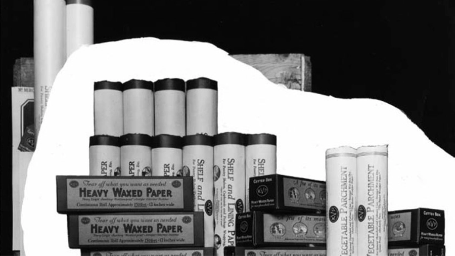 Alguns dos produtos da Kalamazoo Vegetable Parchment Company