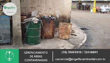 Gerenciamento de áreas contaminadas Gerenciamento de áreas contaminadas