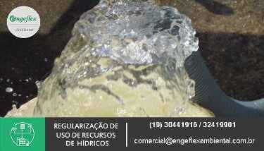 Regularização de uso recursos de hídricos Regularização de uso recursos de hídricos